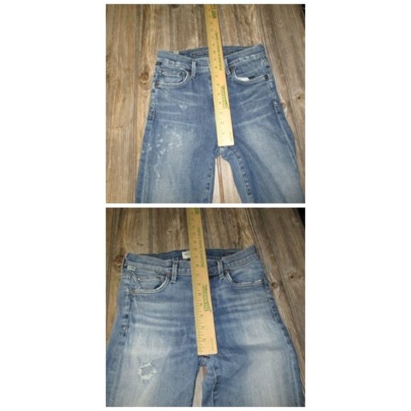 Lot of 2 Citizens Of Humanity Rocket High Rise Skinny Jeans Womens Size 24 - Picture 6 of 14